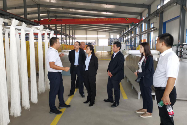 陜西航天建設(shè)集團(tuán)有限公司總經(jīng)理、黨委副書記謝明娟率隊赴遼寧一諾環(huán)保產(chǎn)業(yè)集團(tuán)開展考察調(diào)研工作