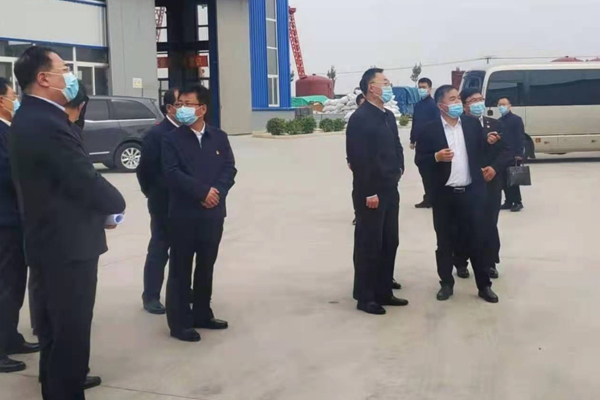 遼寧省委副書記、省長(zhǎng)劉寧一行實(shí)地考察一諾環(huán)境