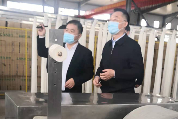 遼寧省委副書記、省長(zhǎng)劉寧一行實(shí)地考察一諾環(huán)境
